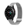  Huawei Watch 4 / Watch 4 Pro okosóra szíj - Dux Ducis Milanese - mágneses ezüst fémszíj (22 mm)