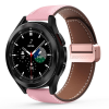  Huawei Watch GT 4 (46 mm) okosóra szíj - Dux Ducis YA - pink bőr szíj (22 mm)