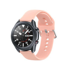  Huawei Watch GT / GT2 / GT2 Pro (42 mm) okosóra szíj - pink szilikon szíj okosóra kellék