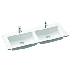  Hubert 120 dupla öntött márvány mosdó 1200x460x142mm fürdőszoba kiegészítő