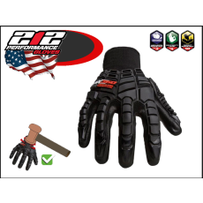 Hubitools Kesztyű Hubitools szerelőkesztyű IMPACT LITE - USA extra ütésálló L-es