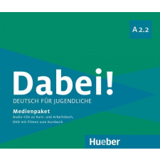 Hueber, M. Verlag DABEI!  A2.2 MEDIENPAKET nyelvkönyv, szótár