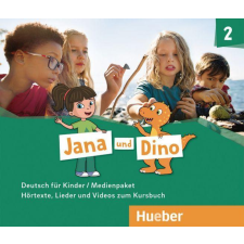 Hueber, M. Verlag JANA UND DINO 2 KURSBUCH nyelvkönyv, szótár