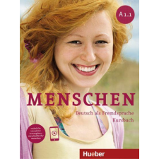 Hueber, M. Verlag MENSCHEN A1.1 KURSBUCH (LETÖLTHETŐ HANGANYAGGAL) nyelvkönyv, szótár