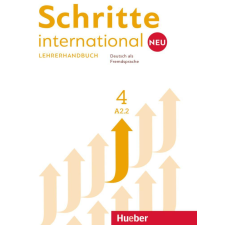 Hueber, M. Verlag SCHRITTE INTERNATIONAL NEU 4 LEHRERHANDBUCH nyelvkönyv, szótár