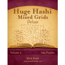  Huge Hashi Mixed Grids - Volume 2 - 255 Puzzles – Nick Snels idegen nyelvű könyv