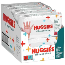 Huggies All Over Clean nedves Törlőkendő 10x56db törlőkendő