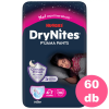 Huggies DryNites 4-7 éves lány, 6x10 db - 2 HAVI pelenkacsomag