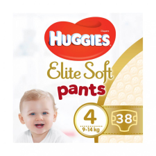 Huggies Elite Soft bugyipelenka 4, 8-14 kg, 38 db pelenka