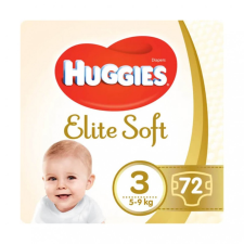 Huggies Elite Soft pelenka 3, 5-9 kg, 72 db pelenka
