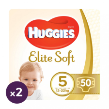 Huggies Elite Soft pelenka 5, 12-22 kg, 100 db pelenka