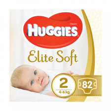 Huggies Elite Soft újszülött pelenka 2, 4-6 kg, 82 db pelenka