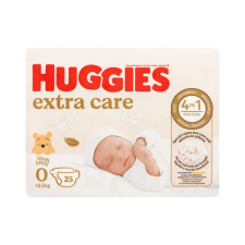 Huggies Extra Care pelenka, 0-4 kg, 25 db pelenka