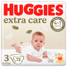 Huggies HUGGIES® Extra Care egyszer használatos pelenka 3 (6-10 kg) 72 db pelenka