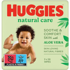 Huggies Natural Triplo (3× 56 db) törlőkendő