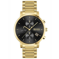  Hugo Boss Integrity férfi karóra, arany acél, kronográf, 43 mm, WR50 karóra
