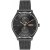  Hugo Boss Tyler 1514105 férfi karóra, fekete acél, WR50