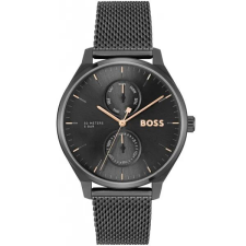  Hugo Boss Tyler 1514105 férfi karóra, fekete acél, WR50 karóra