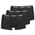 Hugo Boxerek TRUNK TRIPLET PACK Fekete EU S