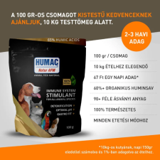 Humac Natur AFM 100g immunerősítő táplálékkiegészítő huminsavval, allergia ellen vitamin, táplálékkiegészítő kutyáknak