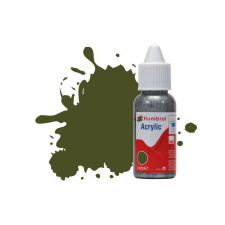 Humbrol Acrylic - Matt Olive Drab - Matt (155) 14ml (DB0155) akrilfesték