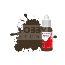 HUMBROL No 10 Service Brown - Gloss - 14ml akrilfesték DB0010 akrilfesték