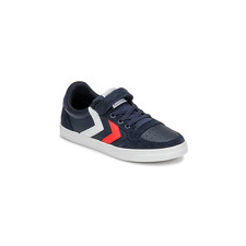 Hummel Rövid szárú edzőcipők SLIMMER STADIL LEATHER LOW JR Kék 34 gyerek cipő