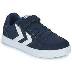 Hummel Rövid szárú edzőcipők SLIMMER STADIL LOW JR Tengerész 33