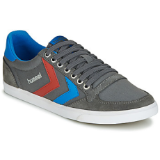 Hummel Rövid szárú edzőcipők TEN STAR LOW CANVAS Szürke 45