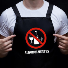  Humoros ajándék - Alkoholmentes kötény lakástextília