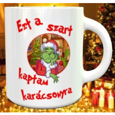 Humoros karácsonyi ajándék - Ezt a szart kaptam bögre bögrék, csészék