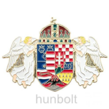 Hunbolt Angyalos címer jelvény 19 mm, közép címerrel ajándéktárgy
