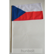 Hunbolt Cseh zászló 15x25cm, 40cm-es műanyag rúddal dekoráció