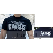 Hunbolt HARCOS-TURUL póló- fekete férfi póló