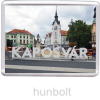 Hunbolt Kaposvár- Belváros hűtőmágnes (műanyag keretes)