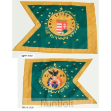 Hunbolt Kétoldalas Rákóczi zászló másolata poliészter anyagból 60x90 cm-es dekoráció