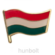 Hunbolt Magyar lobogó arany színű (21 mm) kitűző ajándéktárgy