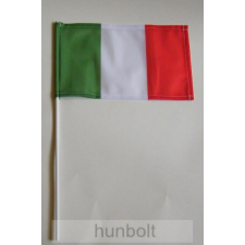 Hunbolt Olasz zászló 15x25cm, 40cm-es műanyag rúddal dekoráció