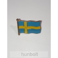 Hunbolt Svéd zászló 15 mm jelvény névkitűző