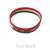 Hunbolt Szilikon Hungary nemzeti színű karkötő 18 cm