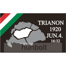 Hunbolt Trianon 1920. jun. 4. zászló 90x150 cm dekoráció