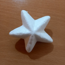  Hungarocell csillag 6cm dekorálható tárgy