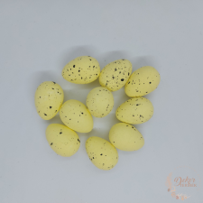  Hungarocell tojás - 4 cm - sárga dekoráció