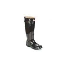 Hunter Gumicsizmák WOMEN'S ORIGINAL TALL GLOSS Fekete 37 női csizma, bakancs