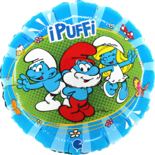 Hupikék törpikék Fun fólia lufi 46 cm party kellék