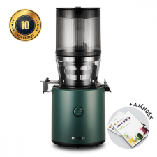 Hurom H320N Premium Slow Juicer (SÖTÉT ZÖLD) + Juice Biblia gyümölcsprés és centrifuga