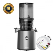 Hurom H320N Premium Slow Juicer (TITÁNSZÜRKE) + Juice Biblia gyümölcsprés és centrifuga