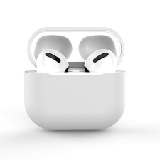 Hurtel AirPods 2 tok / AirPods 1 szilikon puha tok fejhallgatóhoz fehér (C tok) fülhallgató, fejhallgató tok