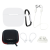 Hurtel AirPods 3 SILICONE Case set/fülhorog/nyakpánt/óraszíj tartó/karabiner | Fehér tok