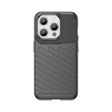 Hurtel Armored iPhone 15 Pro Thunder tok - fekete tok és táska